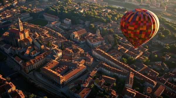 Découverte aérienne unique avec montgolfière puy-en-velay