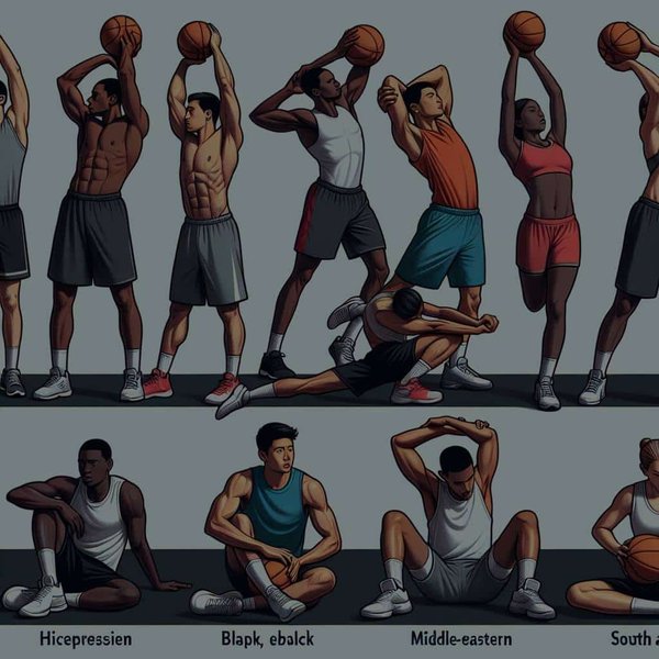 Quels étirements spécifiques peuvent aider à prévenir les crampes musculaires chez les basketteurs ?