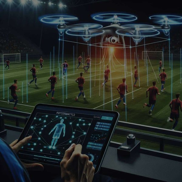 Comment l'usage de drones lors des séances d'entraînement peut-il améliorer la tactique d'équipe?