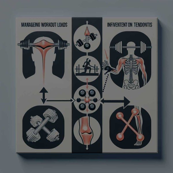 Comment la gestion de la charge d'entraînement influence-t-elle la prévention des tendinites?